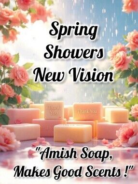 Scents List Read Amish Handmade Scented Goat's Milk Bar Soap (3 For $15)